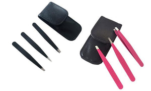 Three-Piece Eyebrow Tweezers Sets