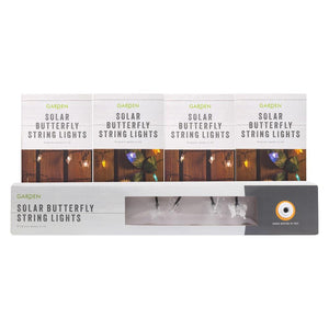 Butterflies Garden Solar String Lights