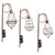 Vintage Solar Post Lights