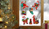 Christmas Santa Window Stickers