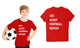 Eat Sleep Football Repeat Kids T-Shirt