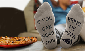 'Bring Me Pizza' Socks